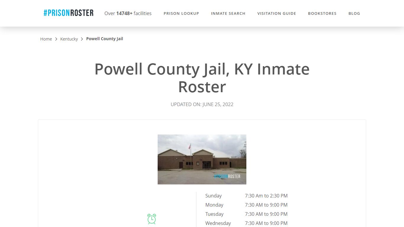 Powell County Jail, KY Inmate Roster - Prisonroster